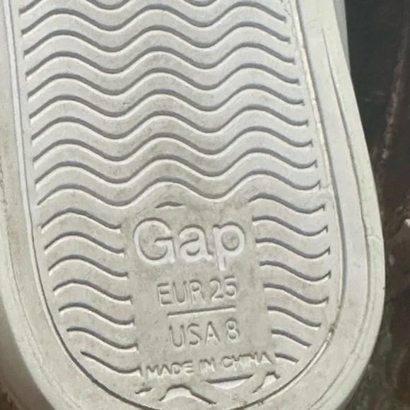 Sparkly Gold Kids Shoes - Picture 7 of 9